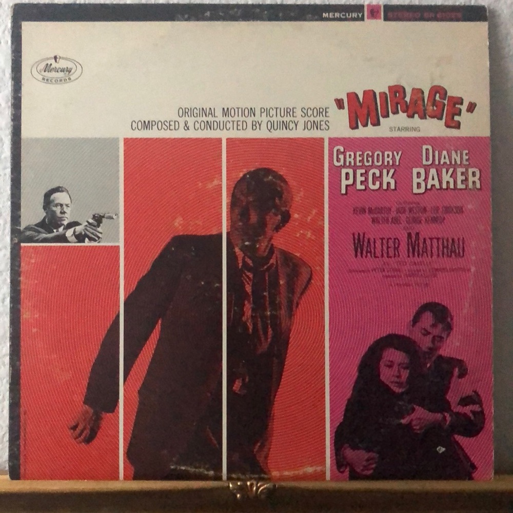 Mirage Original Motion Picture Score Vinyl Lp '65